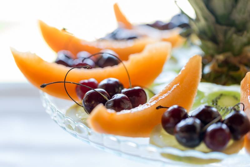 prodotti di stagione al ristorante dell'Hotel Villa Calandrino