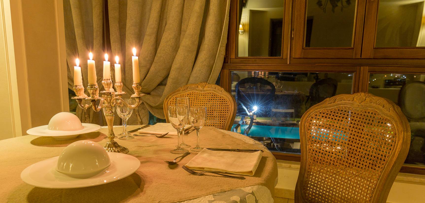 sala del ristorante Hotel Villa Calandrino Sciacca